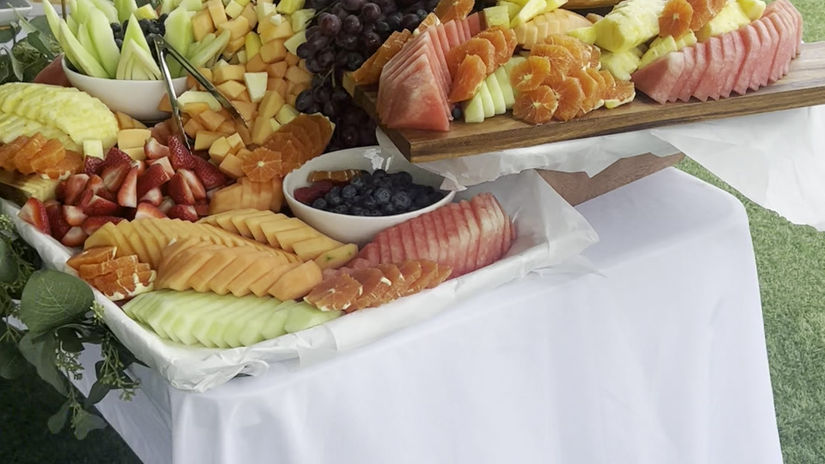 Nacho Bar-Fruit Display